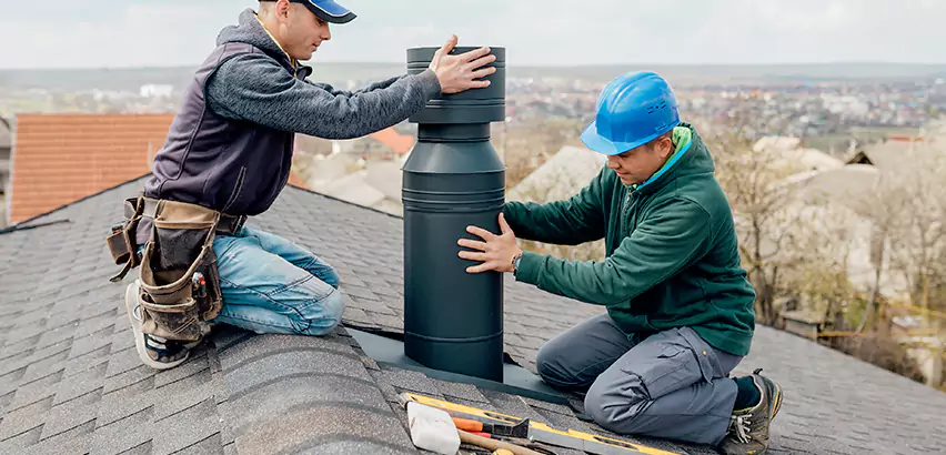 Chimney Flashing Replacement for Storm Damage in Hanover Park