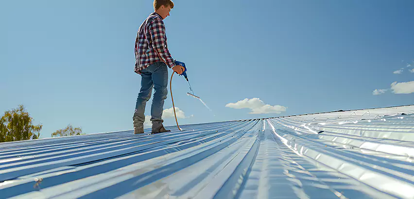 EPDM Roofing Installation Drip Edge in Hanover Park