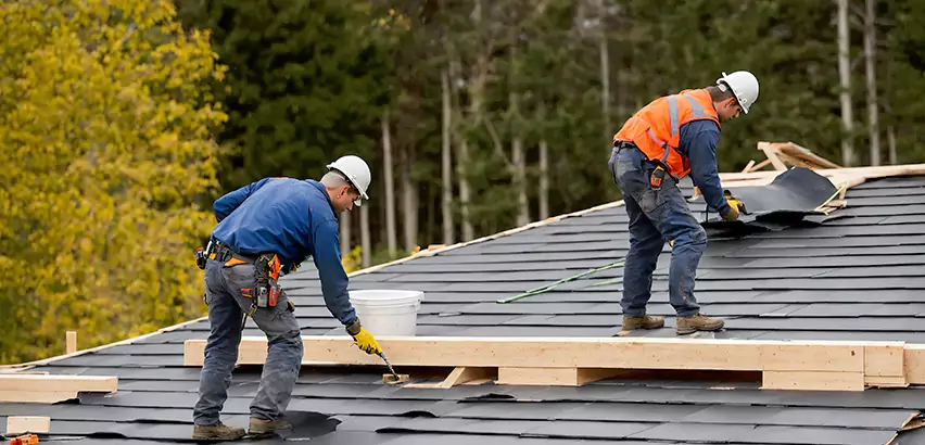 Garage Felt Roof Replacement in Hanover Park