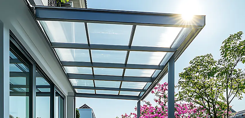 Glass Patio Roof Installation in Hanover Park