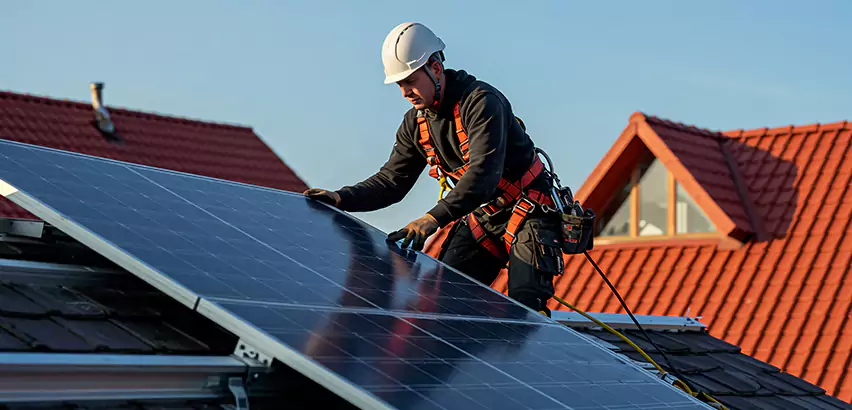 Solar Panels on Steel Roof Installation in Hanover Park