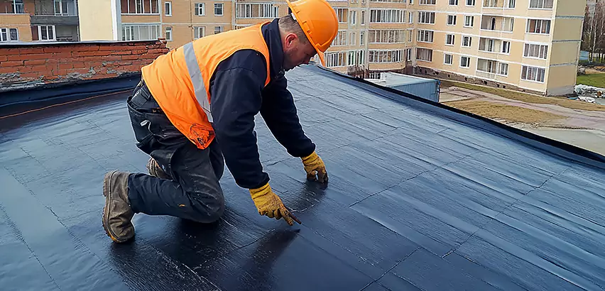 Residential TPO Roof Repair in Hanover Park